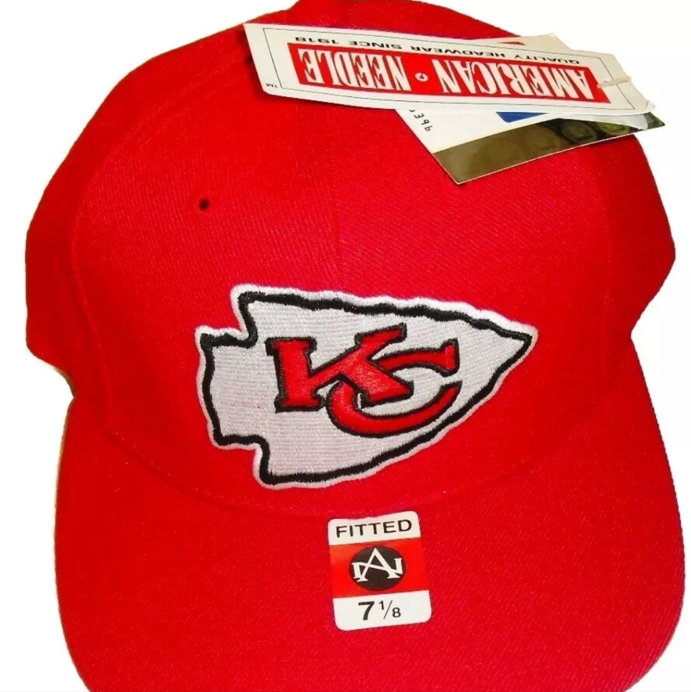 Kansas City Chiefs 90s Fitted hat sz. 7 1/8 Nfl